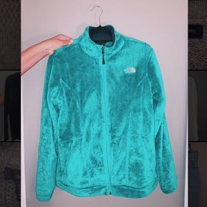 GREEN NORTH FACE JACKET